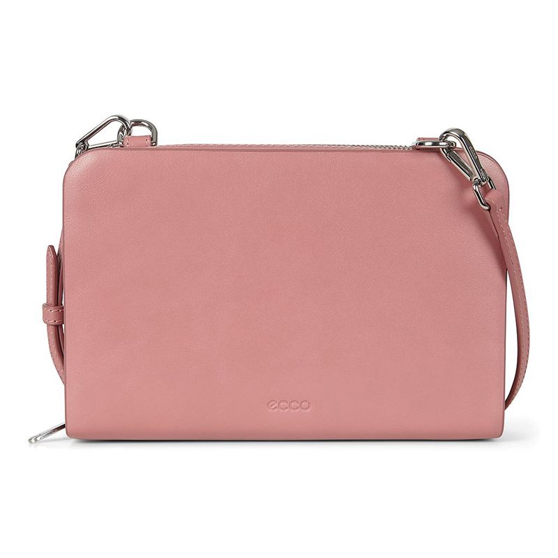 Women ECCO EBBA - Crossbody-Bags Pink - India REZSOI786